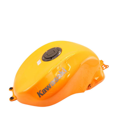 2004 2005 KAWASAKI NINJA ZX10R GAS TANK FUEL CELL PETROL ORANGE STOCK *DENTED*