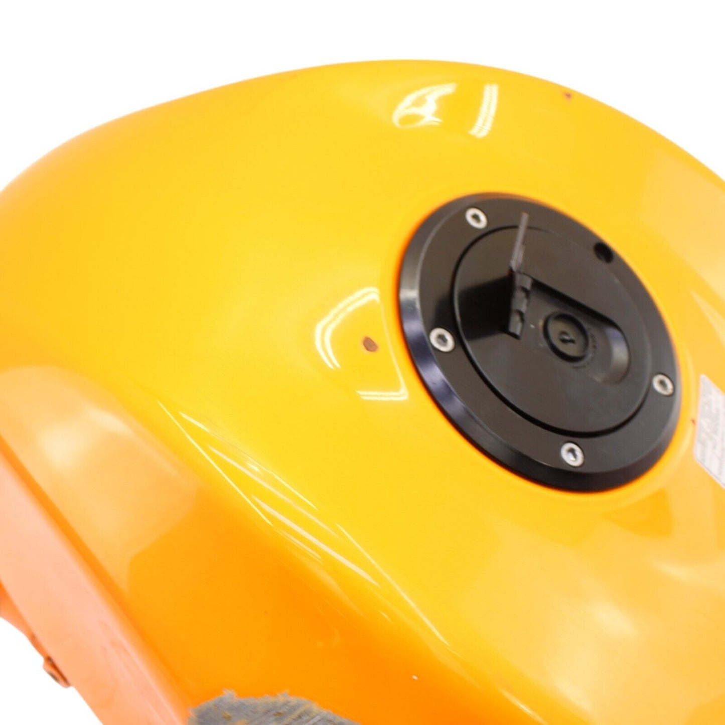 2004 2005 KAWASAKI NINJA ZX10R GAS TANK FUEL CELL PETROL ORANGE STOCK *DENTED*