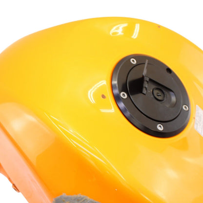 2004 2005 KAWASAKI NINJA ZX10R GAS TANK FUEL CELL PETROL ORANGE STOCK *DENTED*