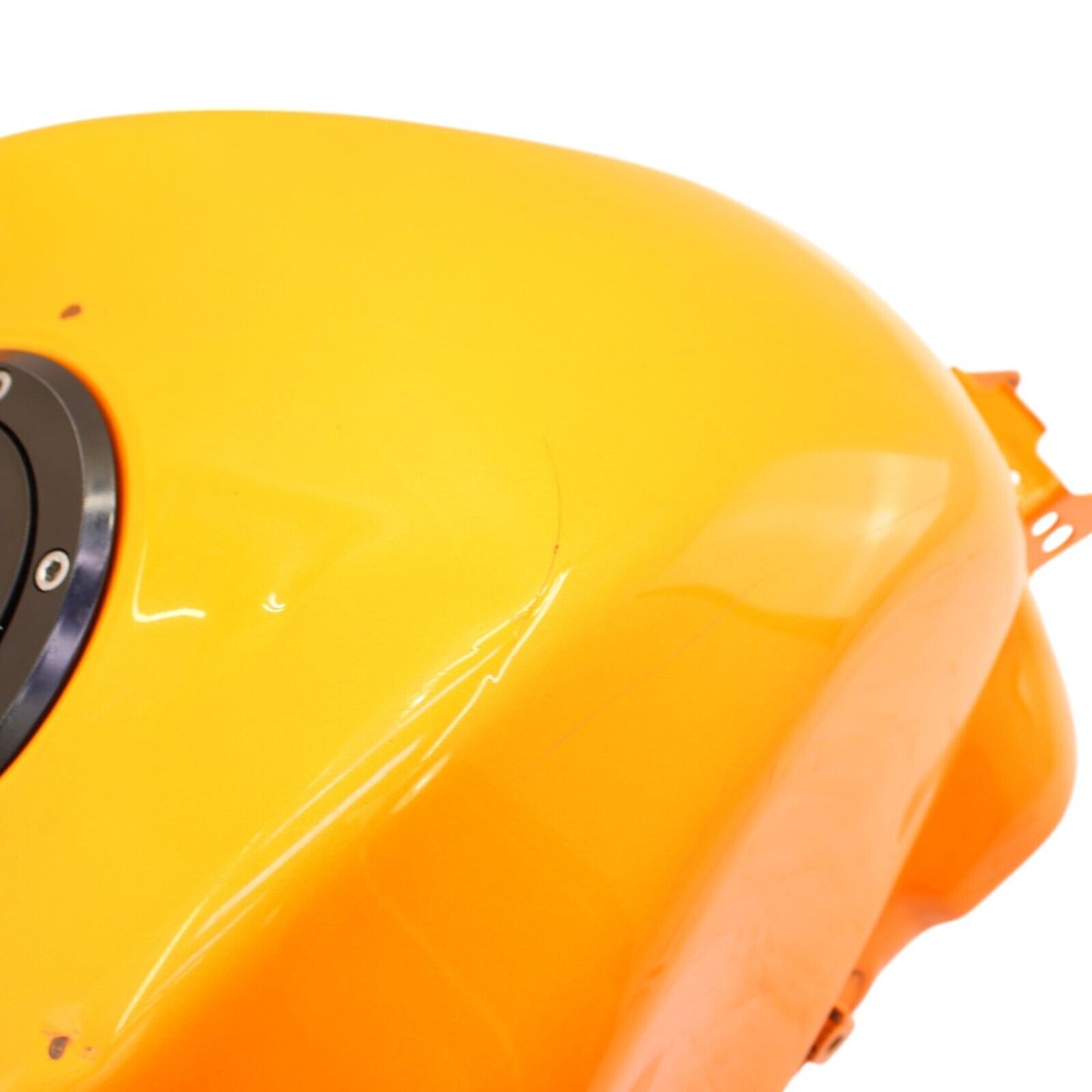 2004 2005 KAWASAKI NINJA ZX10R GAS TANK FUEL CELL PETROL ORANGE STOCK *DENTED*