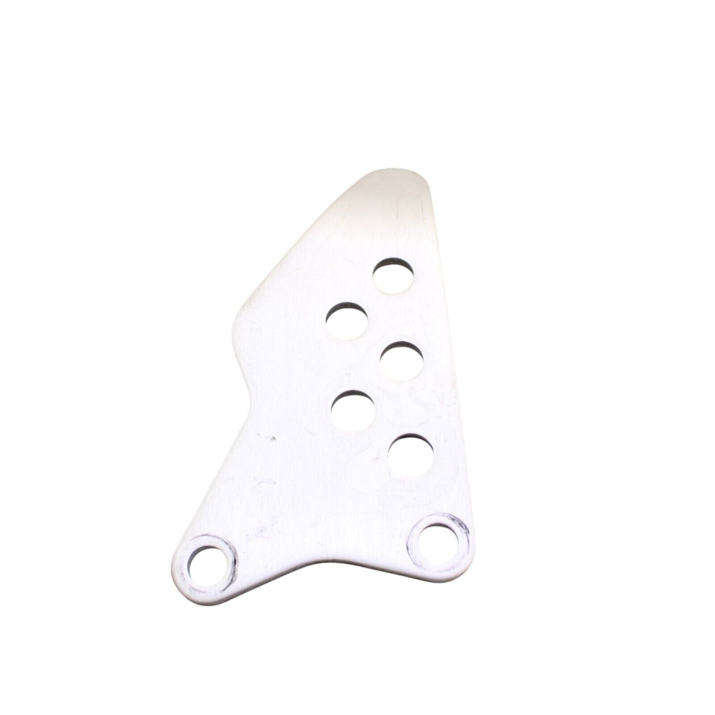 2004 2005 KAWASAKI NINJA ZX10R RIGHT HEEL GUARD REARSET FOOT PEG SILVER