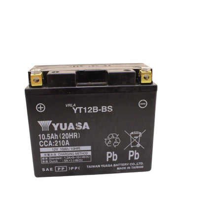 2004 2005 KAWASAKI NINJA ZX10R  BATTERY YUASA YT12B-BS 10.5AH (20HR) ELECTRICAL
