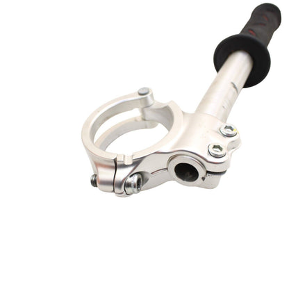 2020 - 2024 DUCATI PANIGALE V2 LEFT CLIP ON HANDLEBAR BAR END SILVER STOCK