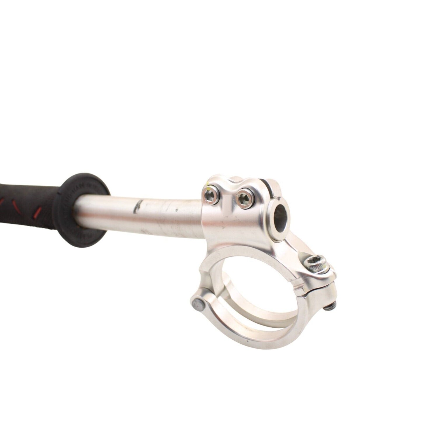 2020 - 2024 DUCATI PANIGALE V2 LEFT CLIP ON HANDLEBAR BAR END SILVER STOCK