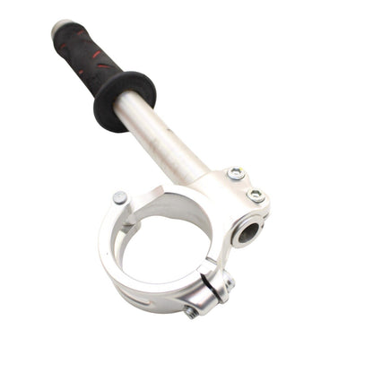 2020 - 2024 DUCATI PANIGALE V2 LEFT CLIP ON HANDLEBAR BAR END SILVER STOCK