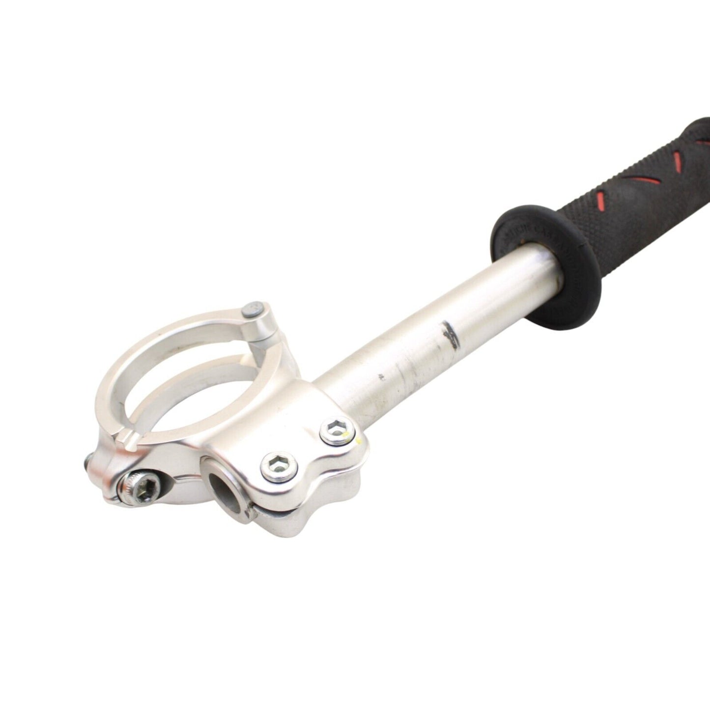 2020 - 2024 DUCATI PANIGALE V2 LEFT CLIP ON HANDLEBAR BAR END SILVER STOCK