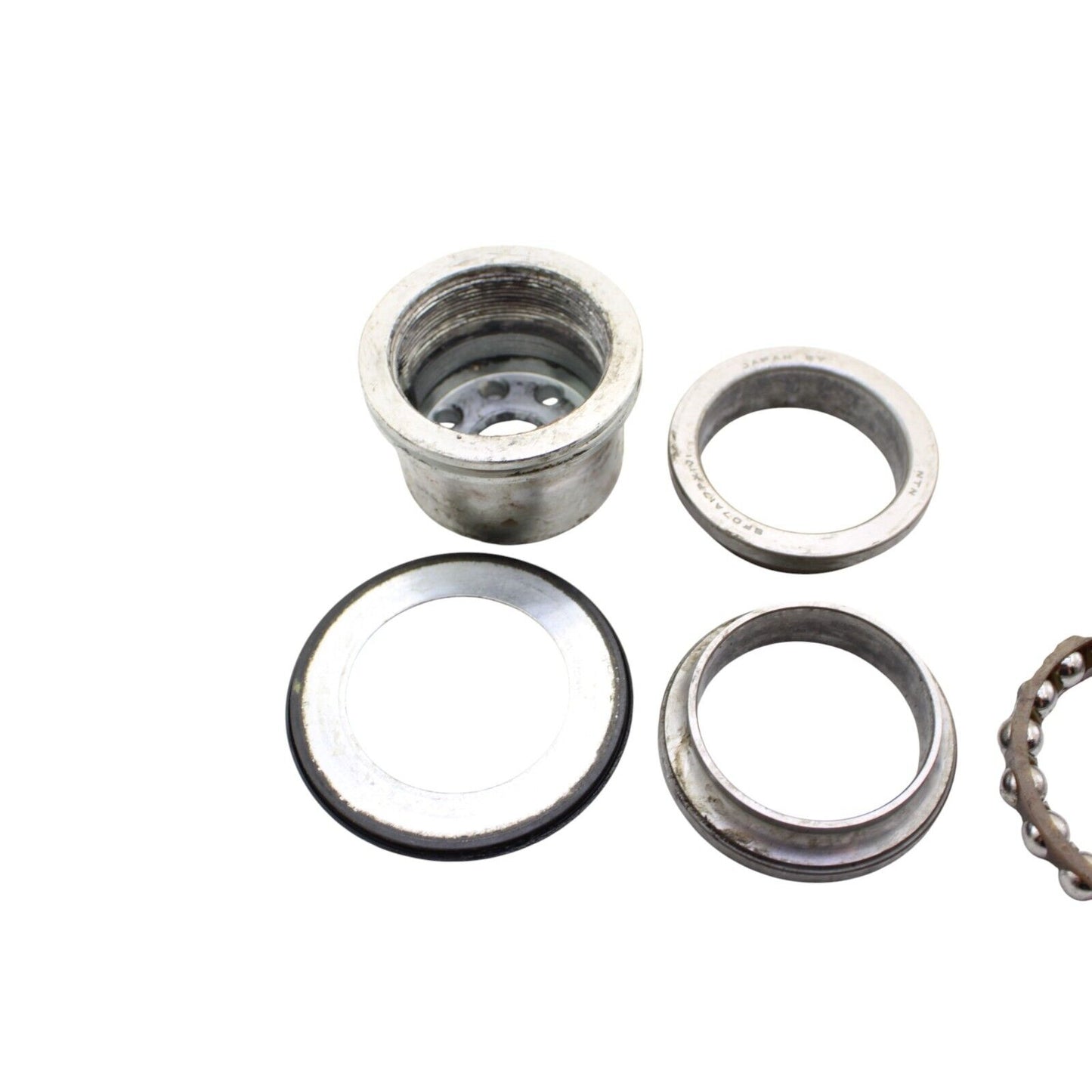 2020 - 2024 DUCATI PANIGALE V2 TRIPLE TREE BEARINGS WASHER NUT STOCK  SILVER