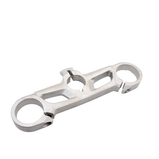 2020 - 2024 DUCATI PANIGALE V2 TRIPLE TREE CLAMP UPPER YOKE SILVER SILVER STOCK