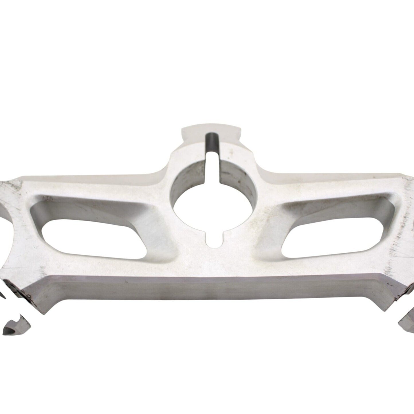 2020 - 2024 DUCATI PANIGALE V2 TRIPLE TREE CLAMP UPPER YOKE SILVER SILVER STOCK