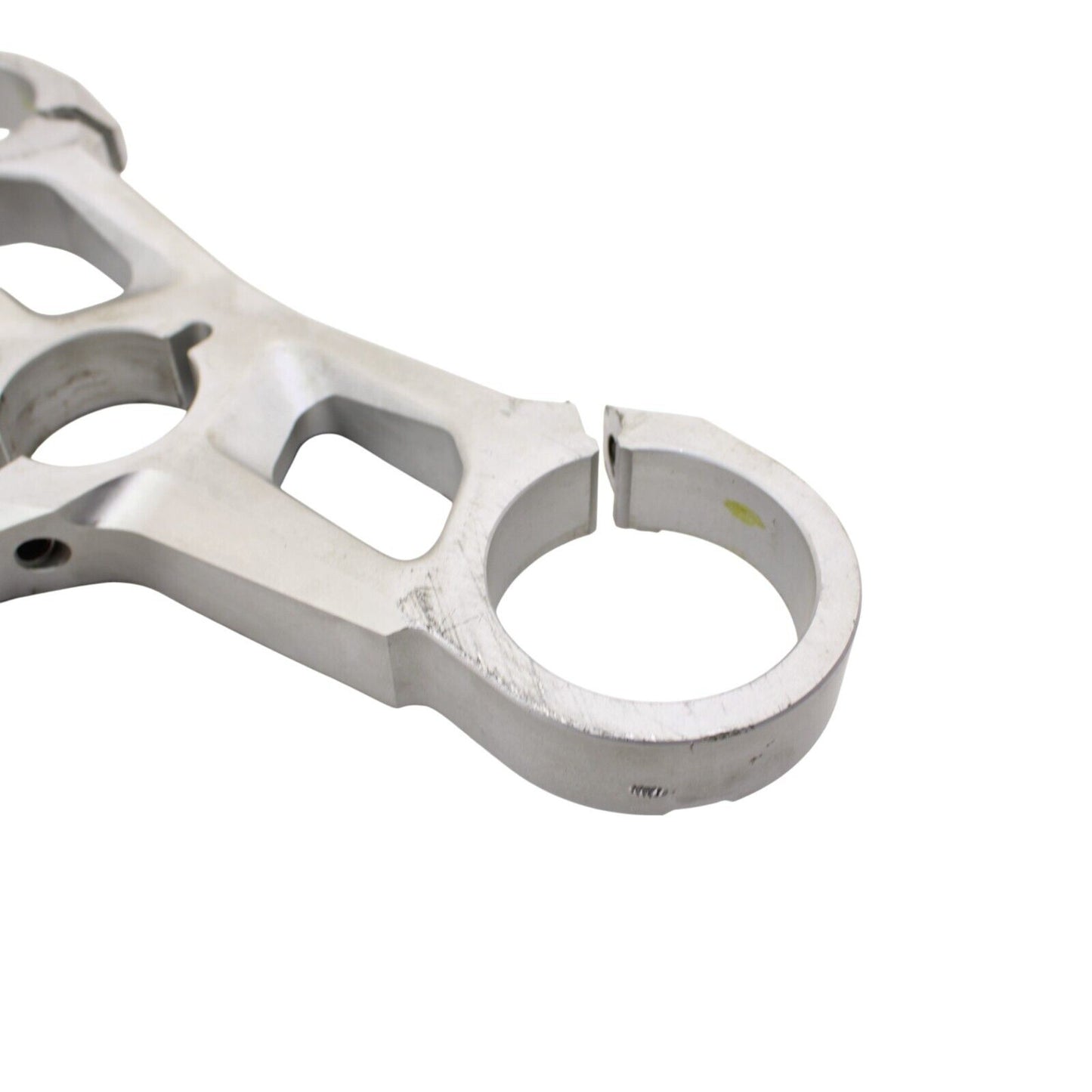 2020 - 2024 DUCATI PANIGALE V2 TRIPLE TREE CLAMP UPPER YOKE SILVER SILVER STOCK