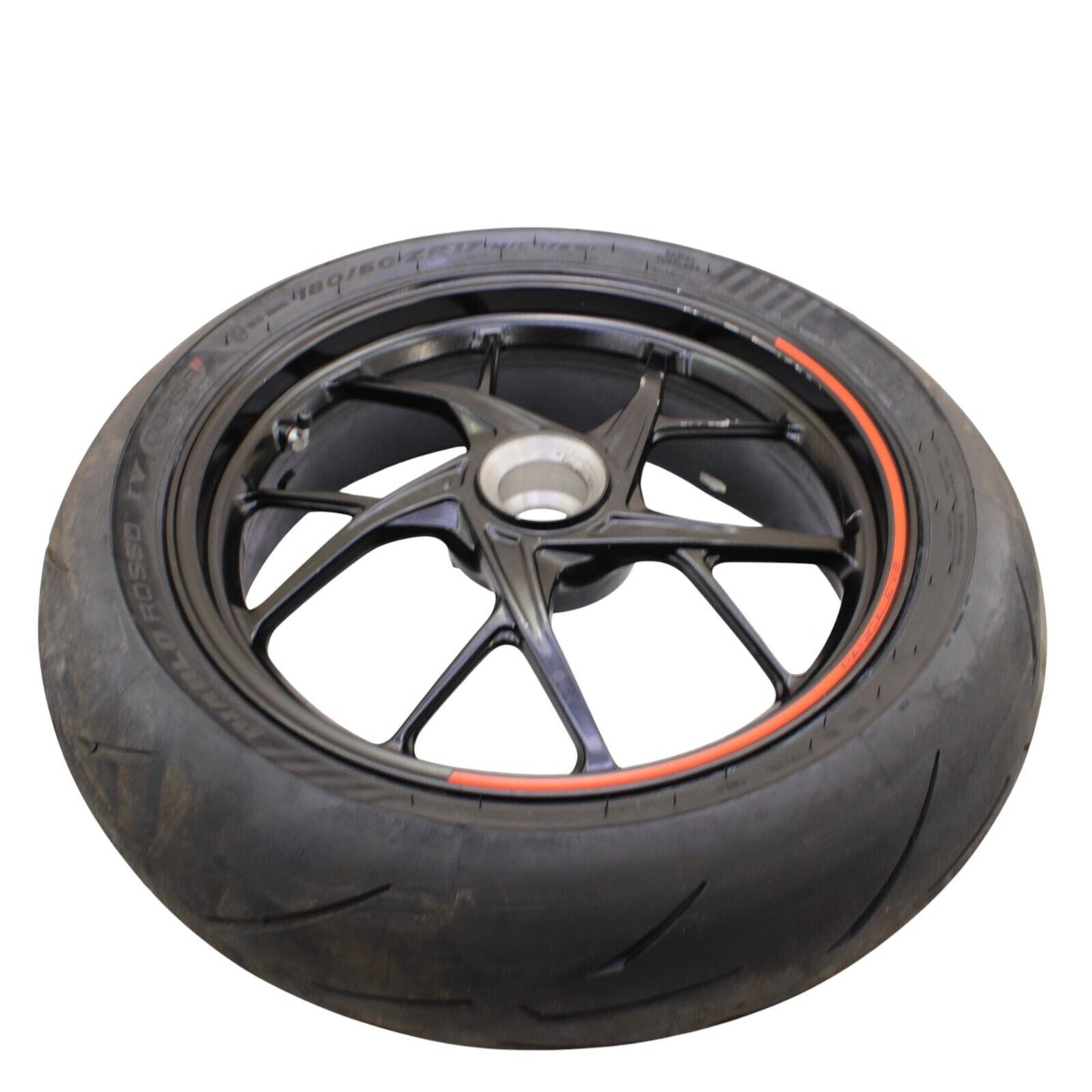 2020 - 2024 DUCATI PANIGALE V2 REAR WHEEL BLACK RIM *DAMAGED*