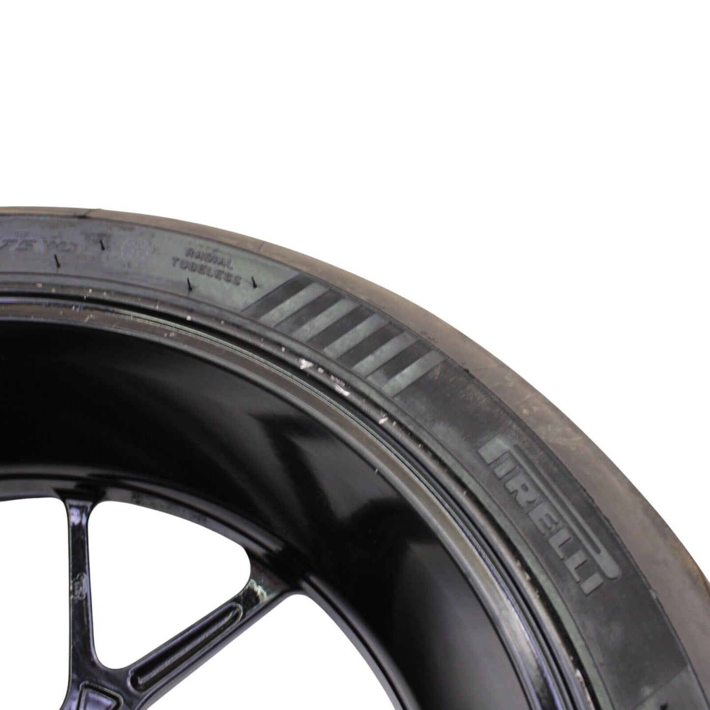 2020 - 2024 DUCATI PANIGALE V2 REAR WHEEL BLACK RIM *DAMAGED*