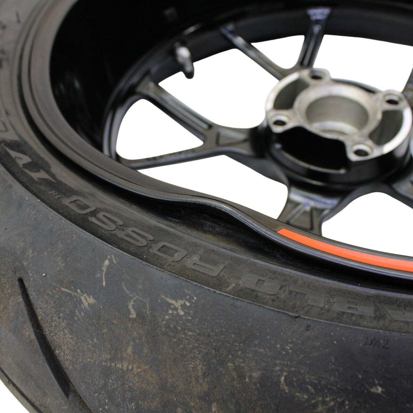 2020 - 2024 DUCATI PANIGALE V2 REAR WHEEL BLACK RIM *DAMAGED*