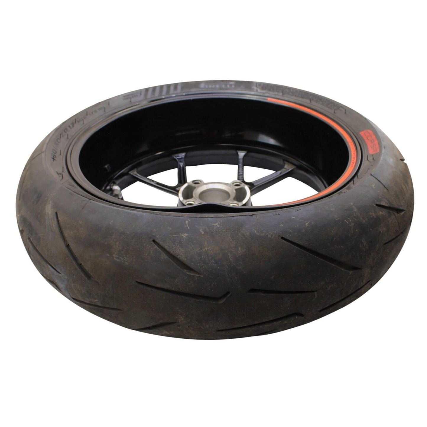 2020 - 2024 DUCATI PANIGALE V2 REAR WHEEL BLACK RIM *DAMAGED*