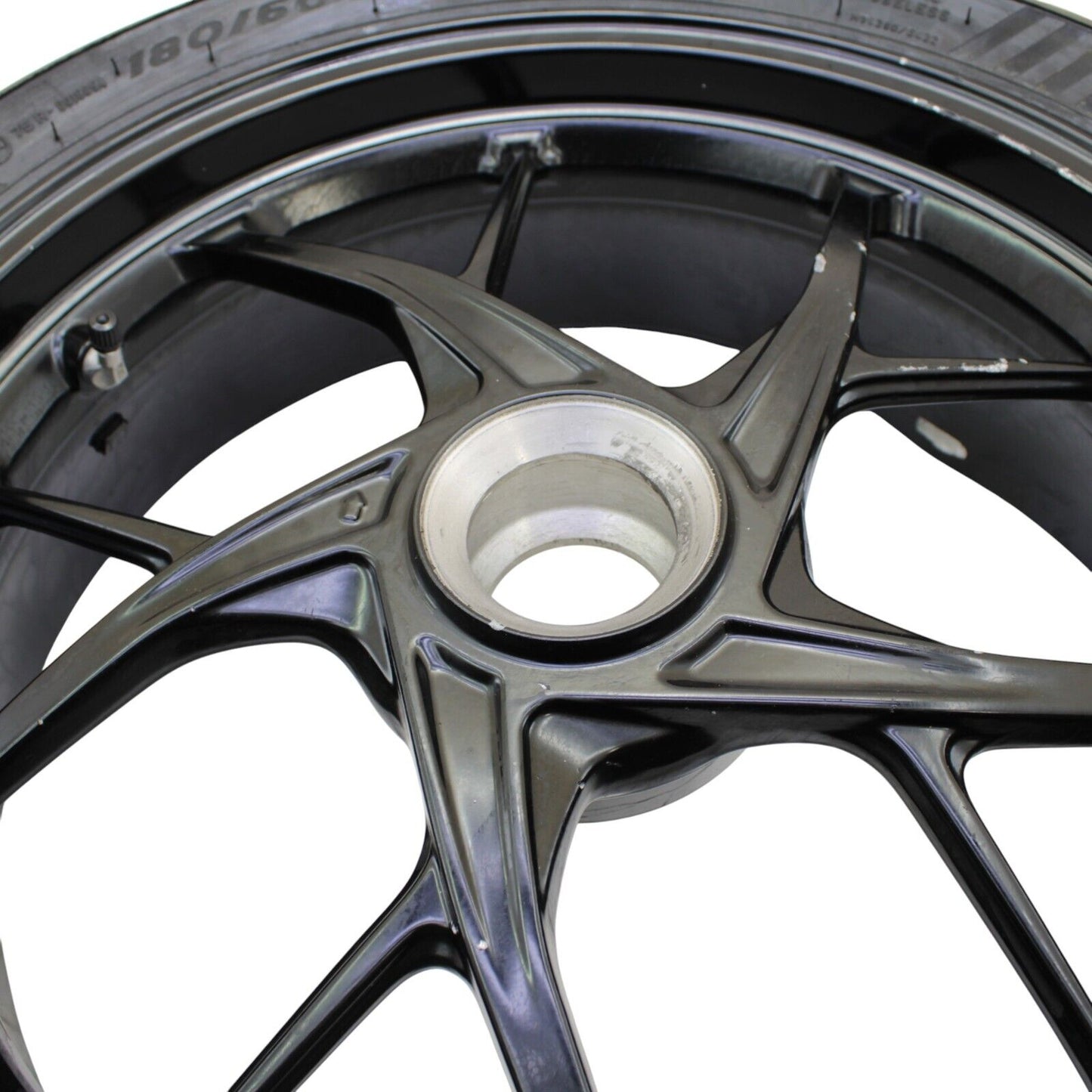 2020 - 2024 DUCATI PANIGALE V2 REAR WHEEL BLACK RIM *DAMAGED*