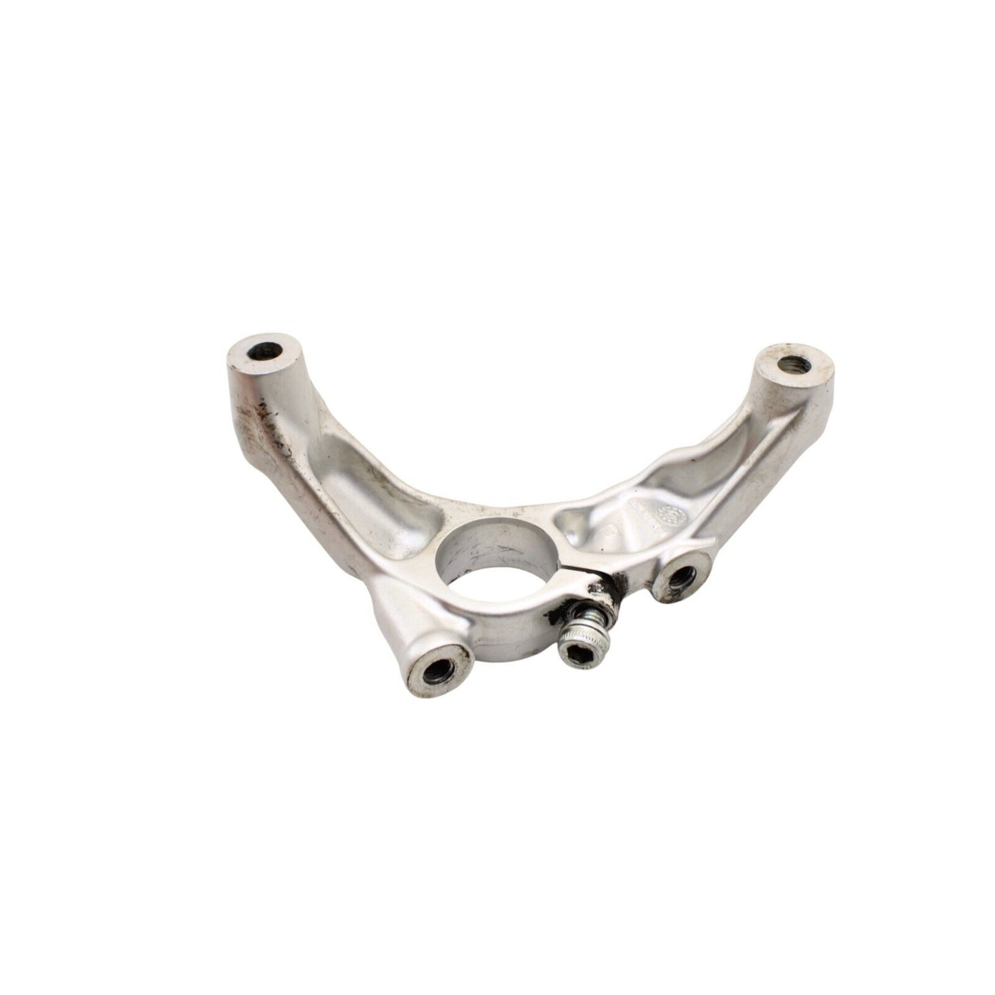 2020 - 2024 DUCATI PANIGALE V2 RH FOOTREST BRACKET HOLDER SILVER STOCK