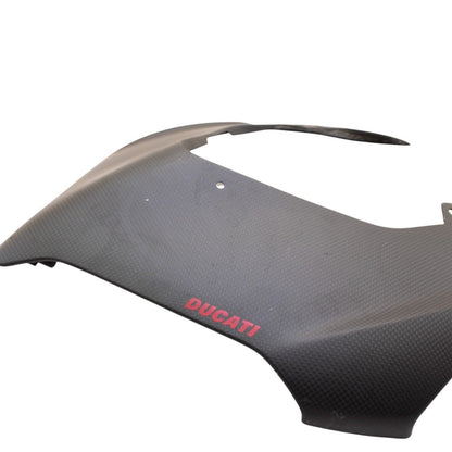 20 - 2024 DUCATI PANIGALE V2 Headlight Nose Fairing Cover CARBON FIBER *DAMAGED*
