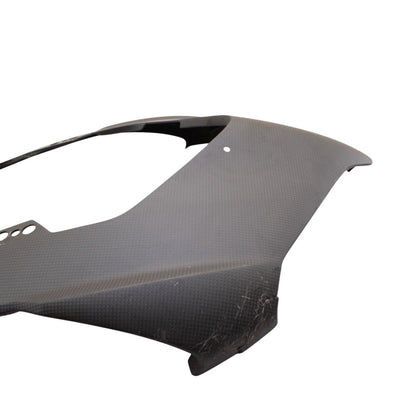 20 - 2024 DUCATI PANIGALE V2 Headlight Nose Fairing Cover CARBON FIBER *DAMAGED*