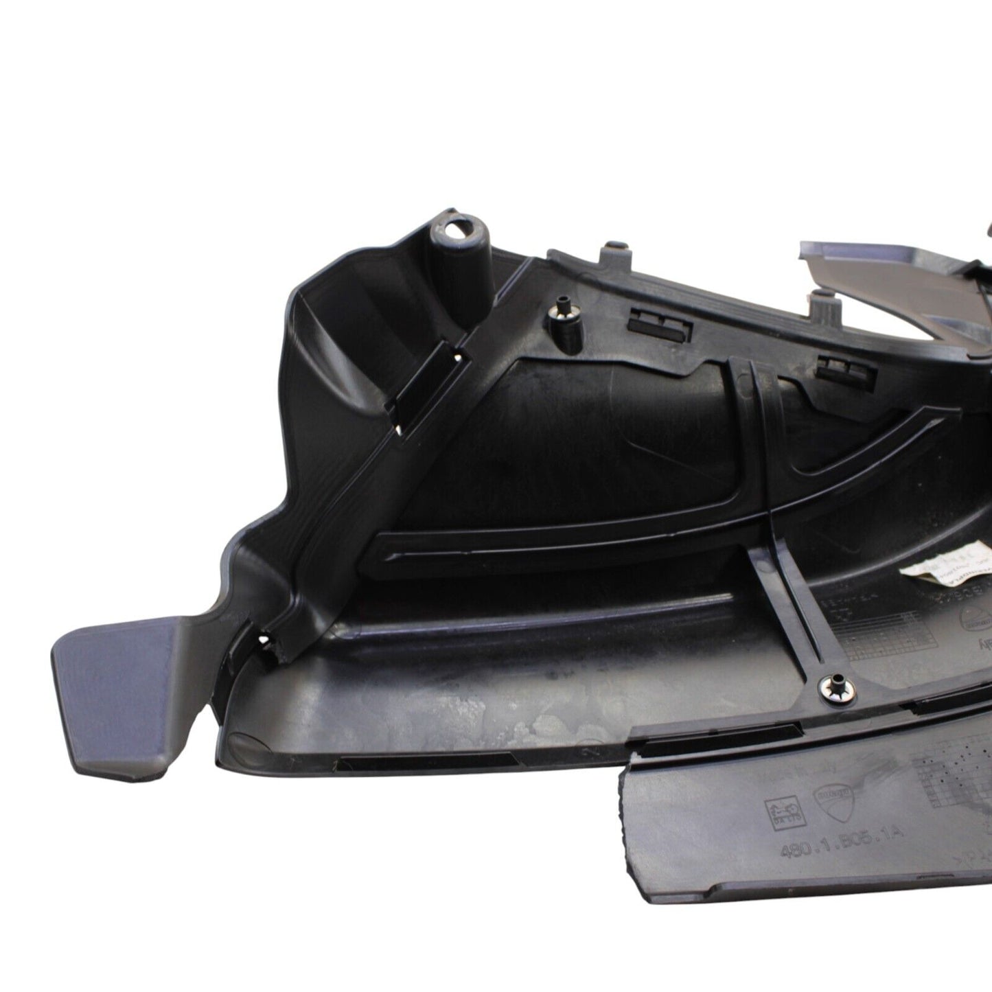 2020 - 2024 DUCATI PANIGALE V2 LH DUCT FAIRING PANEL BLACK PLASTIC
