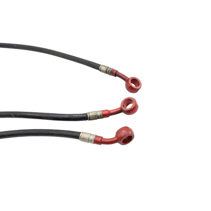 2012 - 2016 HONDA CBR1000RR BRAKE LINES HOSES STEEL BRAIDED FRONT & REAR TRACK
