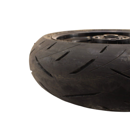 2012 - 2016 HONDA CBR1000RR REAR WHEEL BLACK TIRE STRAIGHT RIM STOCK