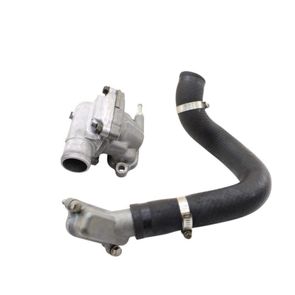 2004 2005 KAWASAKI NINJA ZX10R THERMOSTAT HOUSING TEMP SENSOR SILVER STOCK