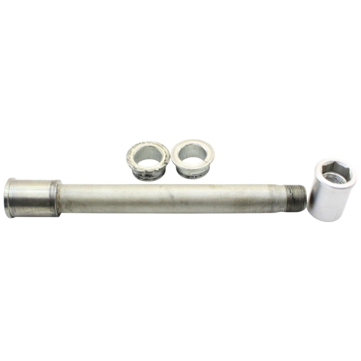 2021 - 2024 KAWASAKI NINJA ZX10R FRONT AXLE NUT SPACER WASHER SILVER STOCK