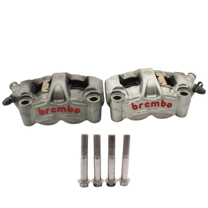 2021 - 2024 KAWASAKI NINJA ZX10R FRONT BRAKE CALIPERS LEFT RIGHT BREMBO STOCK