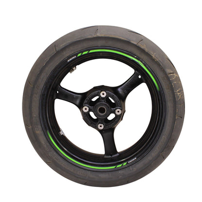 2021 - 2024 KAWASAKI NINJA ZX10R REAR WHEEL BACK RIM BACK STOCK *CRACKED*