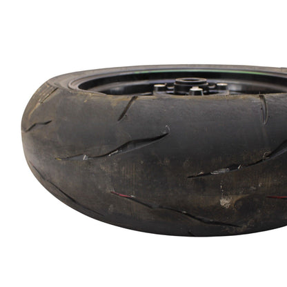 2021 - 2024 KAWASAKI NINJA ZX10R REAR WHEEL BACK RIM BACK STOCK *CRACKED*