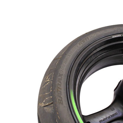 2021 - 2024 KAWASAKI NINJA ZX10R REAR WHEEL BACK RIM BACK STOCK *CRACKED*