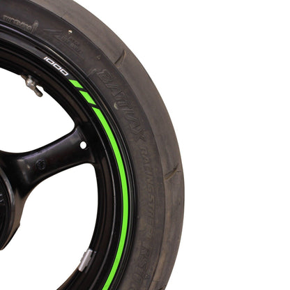 2021 - 2024 KAWASAKI NINJA ZX10R REAR WHEEL BACK RIM BACK STOCK *CRACKED*