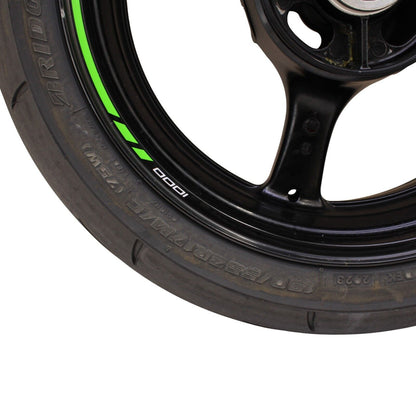2021 - 2024 KAWASAKI NINJA ZX10R REAR WHEEL BACK RIM BACK STOCK *CRACKED*