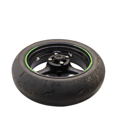 2021 - 2024 KAWASAKI NINJA ZX10R REAR WHEEL BACK RIM BACK STOCK *CRACKED*