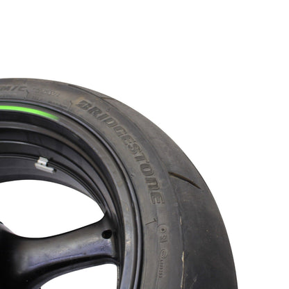 2021 - 2024 KAWASAKI NINJA ZX10R REAR WHEEL BACK RIM BACK STOCK *CRACKED*