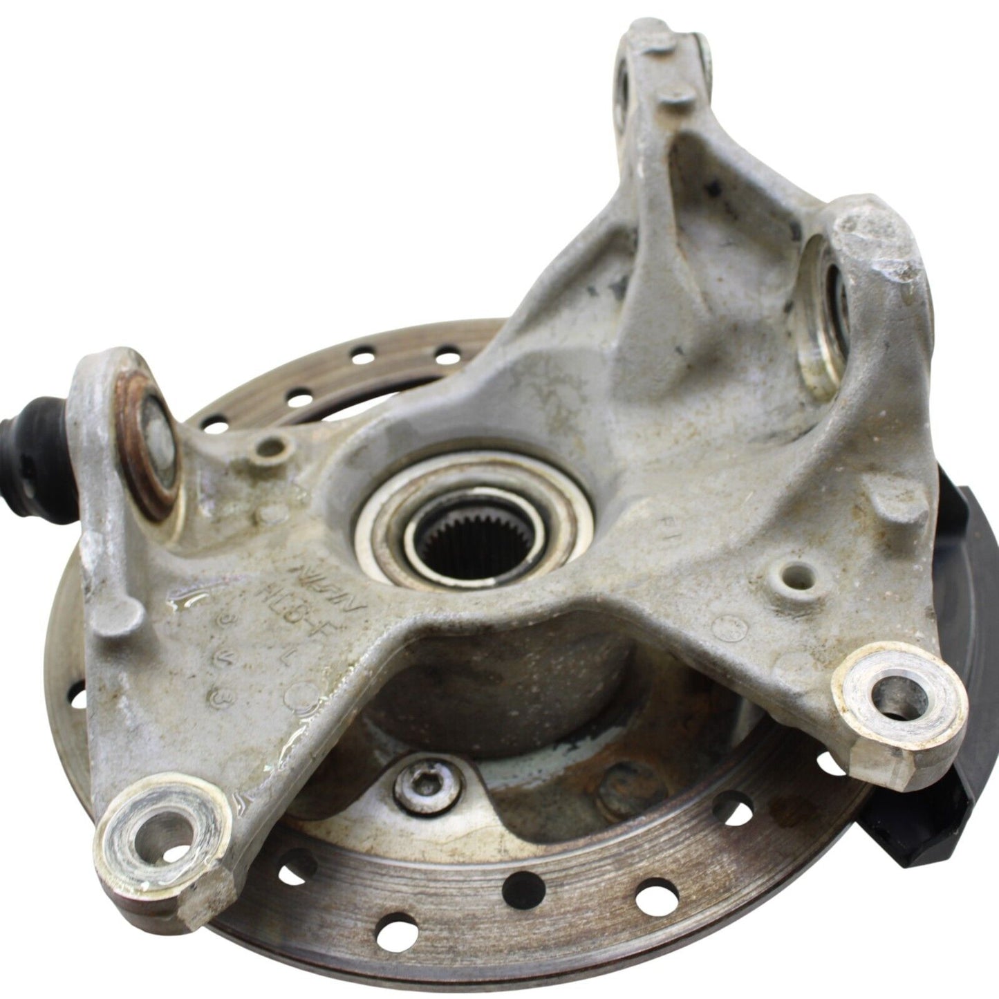 2019 - 2021 Honda Talon SXS 1000 S2R FRONT LEFT KNUCKLE ASSY HUB SILVER