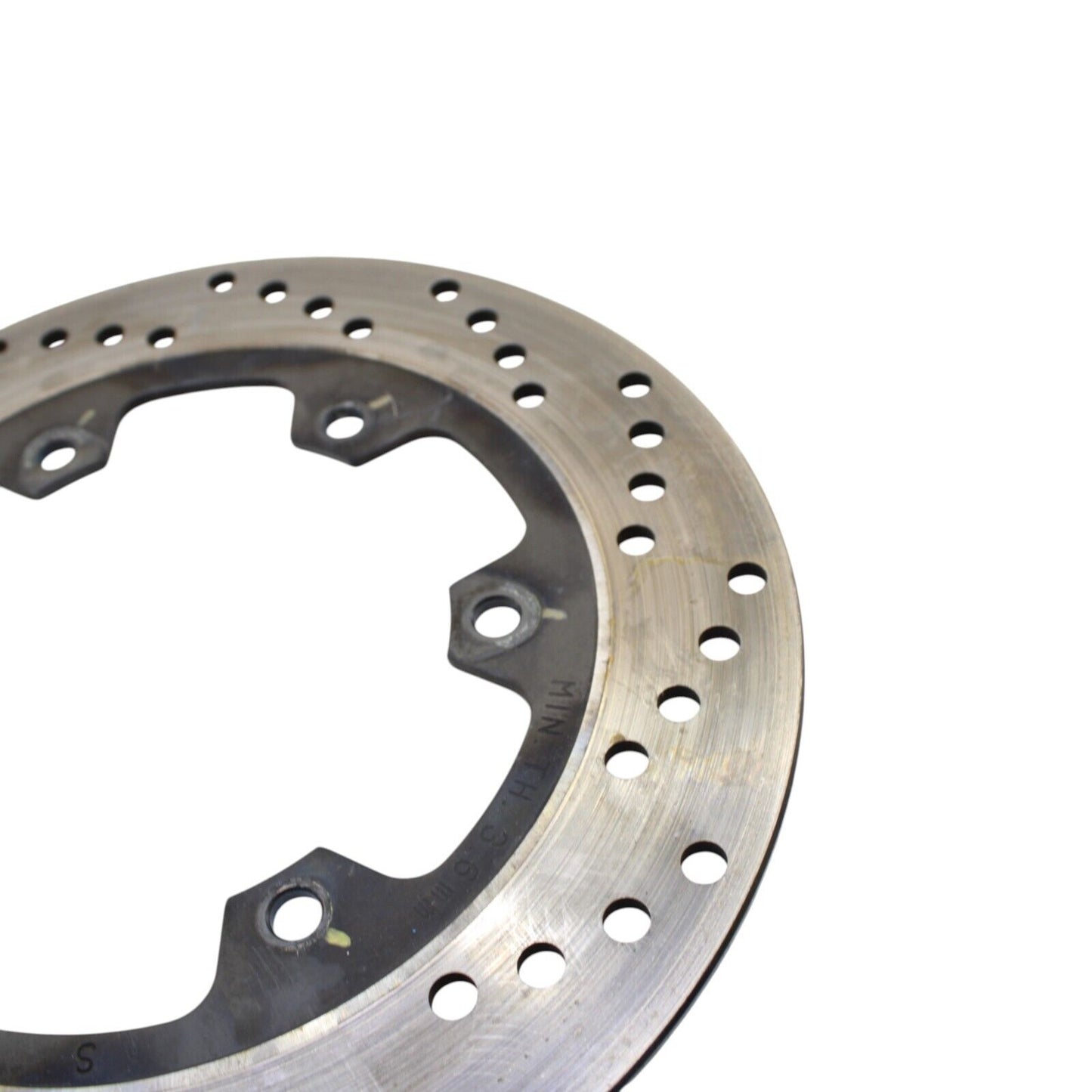 2016 - 2019 DUCATI PANIGALE 959 REAR BRAKE ROTOR Disc Wheel Rim STRAIGHT SILVER