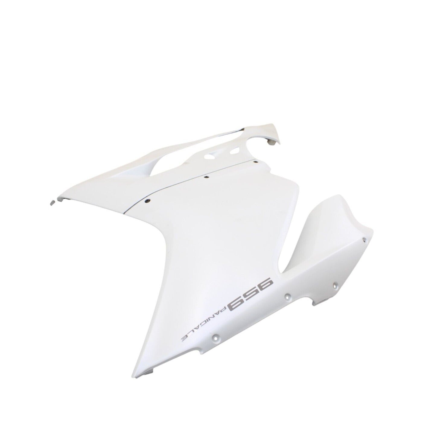 2016 - 2019 DUCATI PANIGALE 959 RIGHT SIDE FAIRING PANEL WHITE PLASTIC COWL OEM