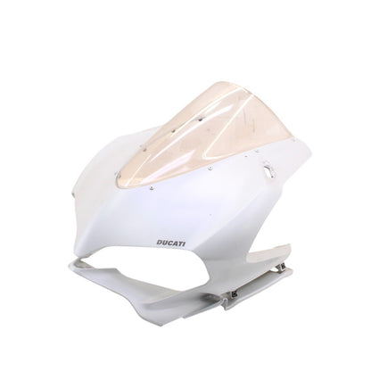 2016 - 2019 DUCATI PANIGALE 959 HEADLIGHT FAIRING FRONT UPPER COWL PANEL WHITE