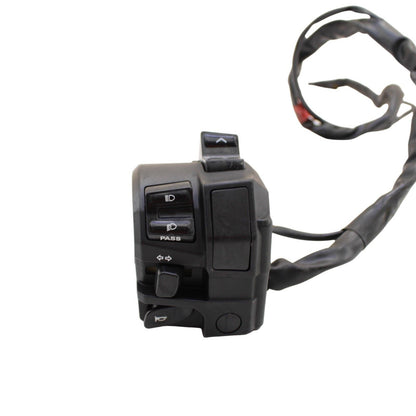 2014 - 2016 YAMAHA FZ09 LEFT SWITCH CONTROL HAND HORN,LIGHTS,TURN,MENU BLACK
