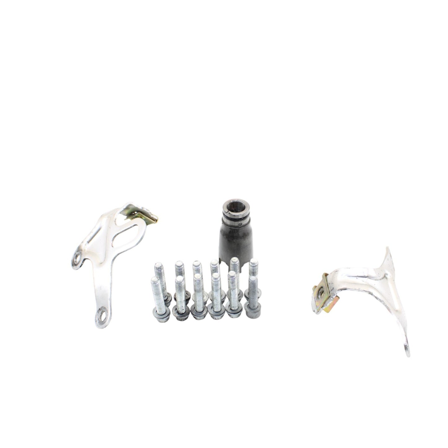 2010 - 2014 APRILIA RSV4 OIL PAN ENGINE BOTTOM COVER BOLTS SILVER STOCK