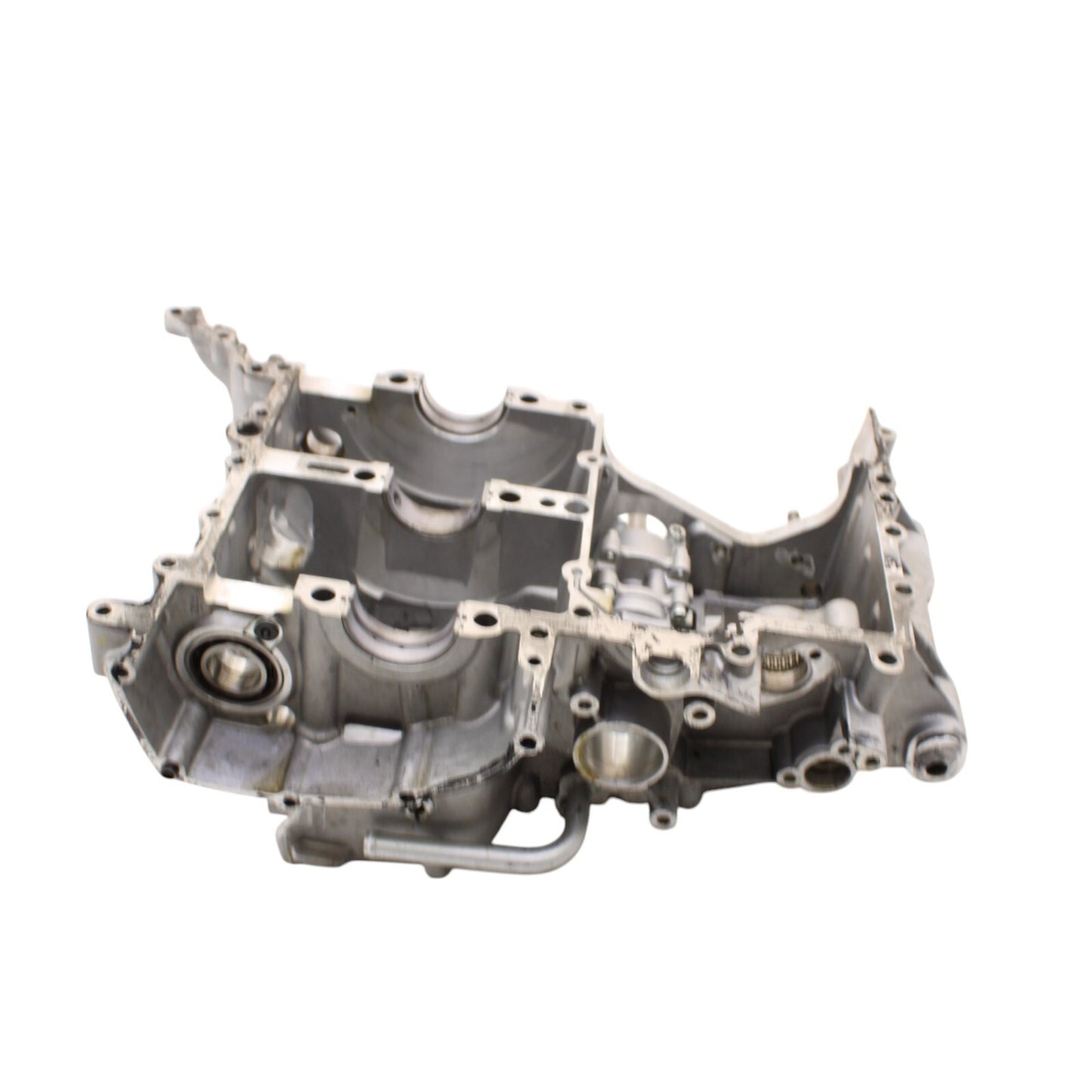 2010 - 2014 APRILIA RSV4 CRANKCASE SET ENGINE MOTOR CRANK CASES BLOCK SILVER