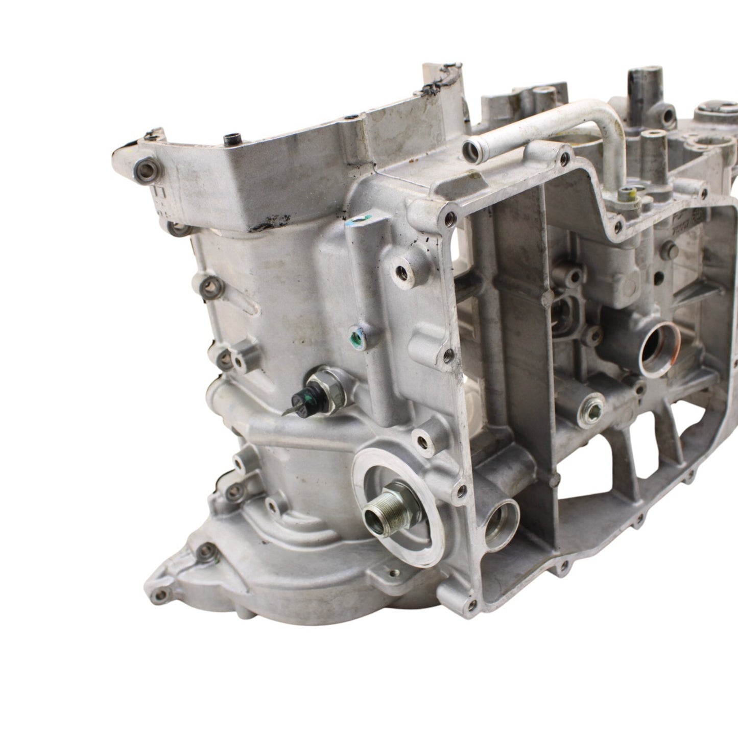 2010 - 2014 APRILIA RSV4 CRANKCASE SET ENGINE MOTOR CRANK CASES BLOCK SILVER