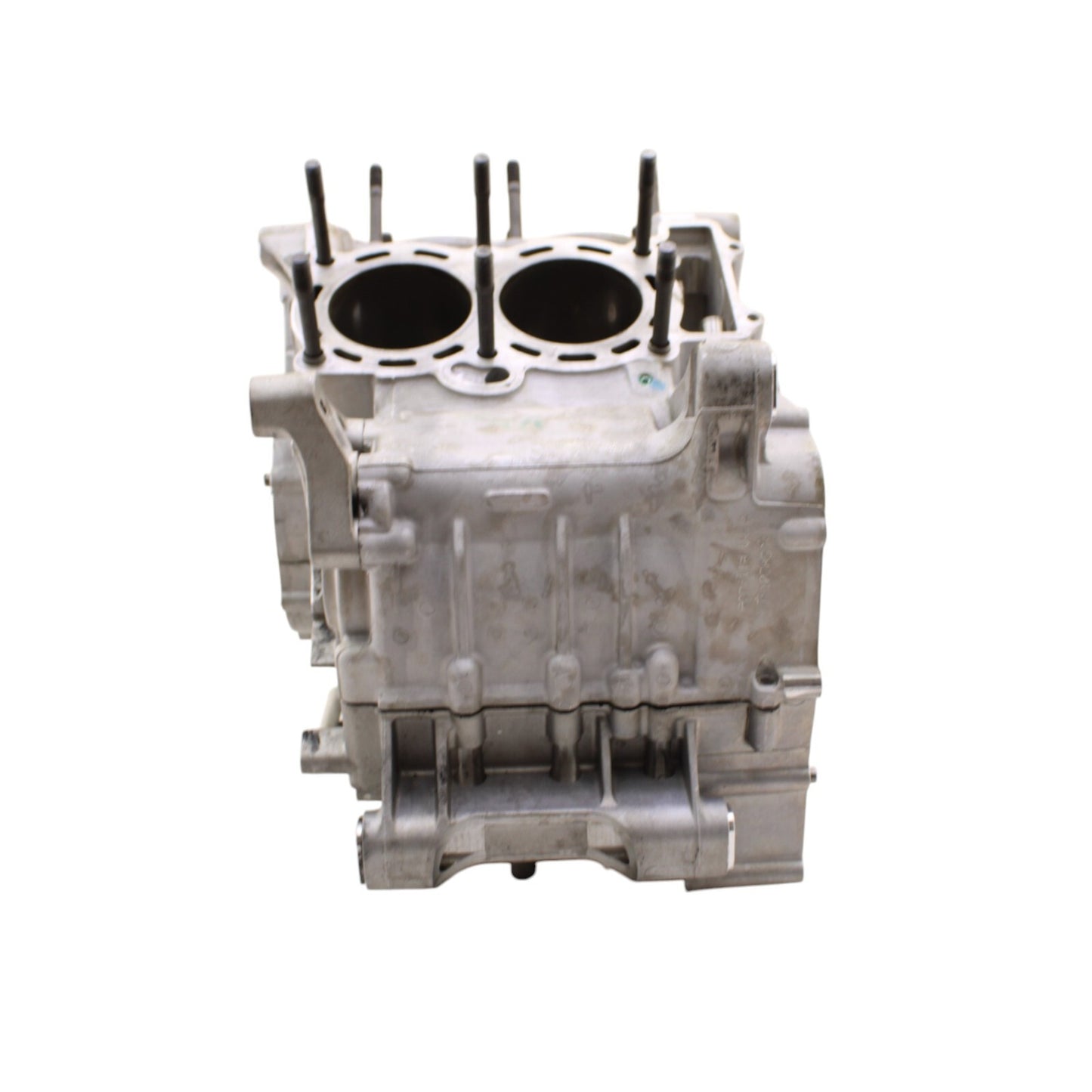 2010 - 2014 APRILIA RSV4 CRANKCASE SET ENGINE MOTOR CRANK CASES BLOCK SILVER