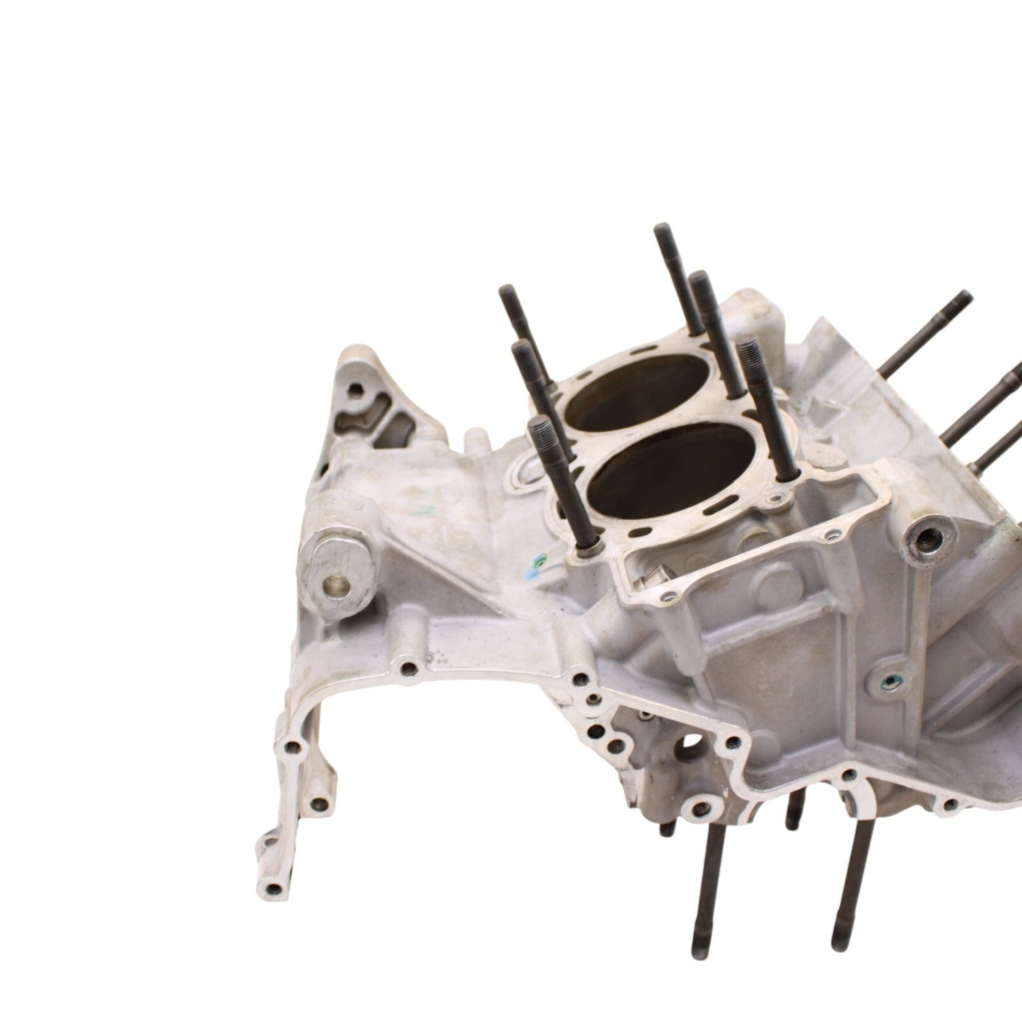 2010 - 2014 APRILIA RSV4 CRANKCASE SET ENGINE MOTOR CRANK CASES BLOCK SILVER