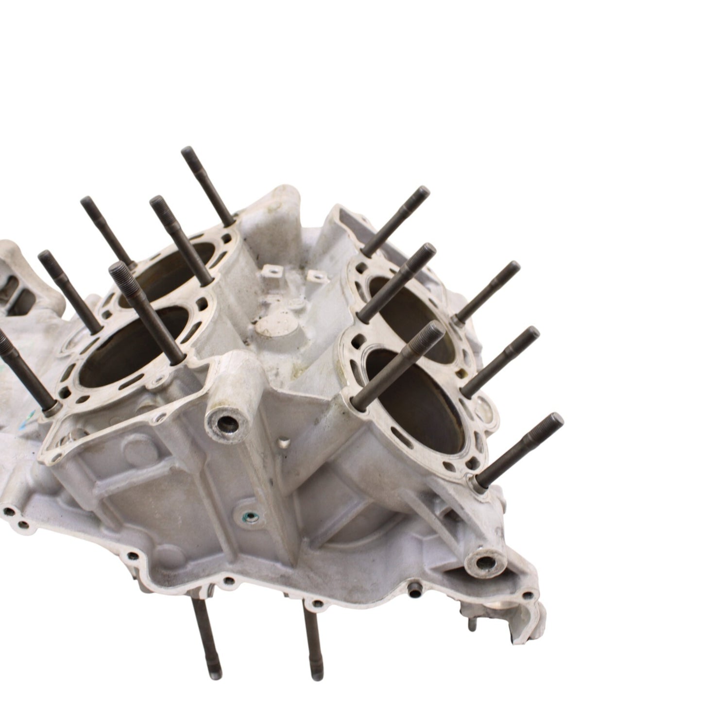 2010 - 2014 APRILIA RSV4 CRANKCASE SET ENGINE MOTOR CRANK CASES BLOCK SILVER