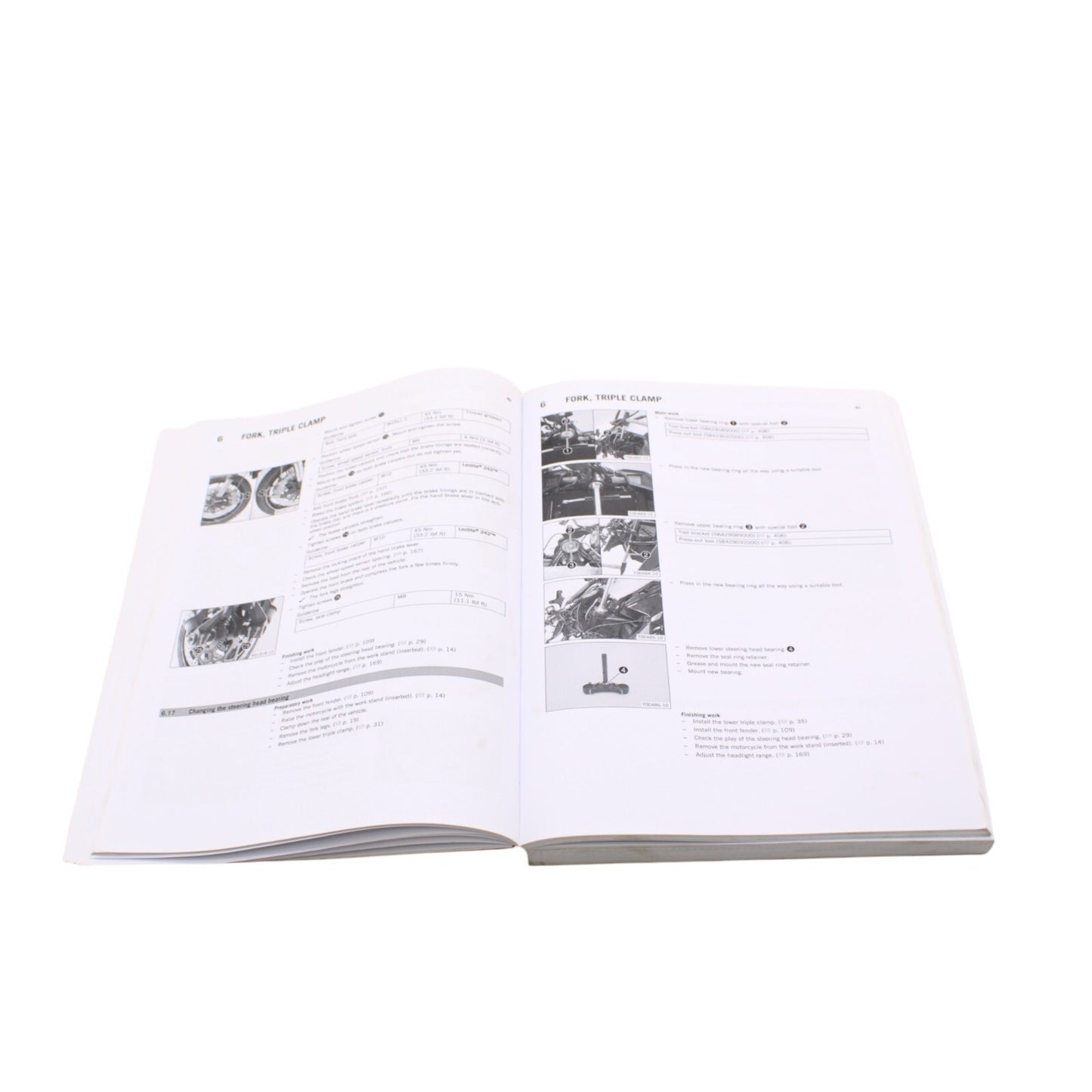 2017 KTM SUPER DUKE R Owners Manual Book Guide