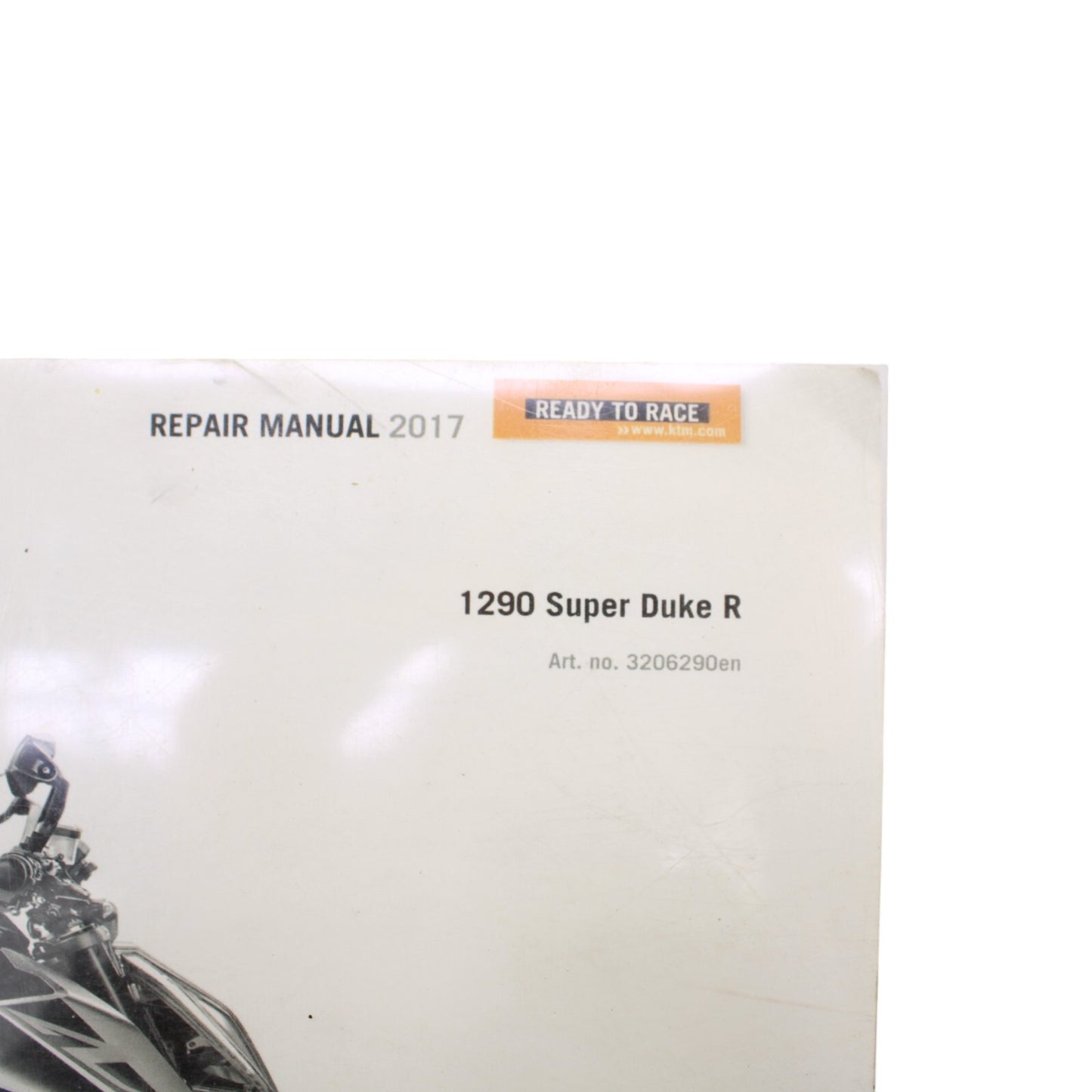 2017 KTM SUPER DUKE R Owners Manual Book Guide