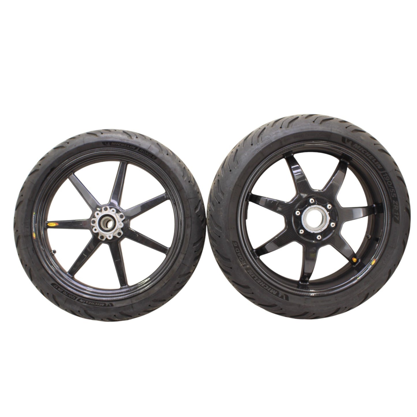 2017 - 2019 KTM SUPER DUKE R WHEEL SET BST CARBON FIBER RIM MICHLIN TIRES