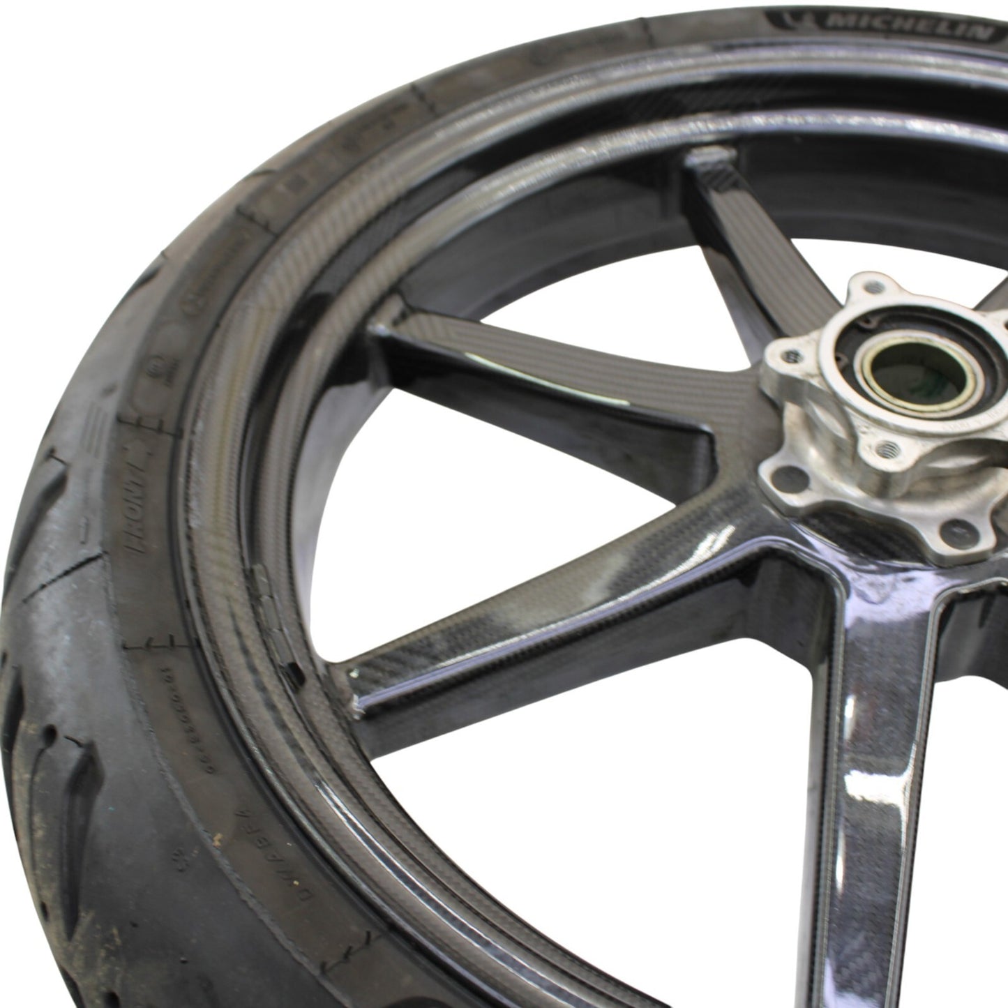 2017 - 2019 KTM SUPER DUKE R WHEEL SET BST CARBON FIBER RIM MICHLIN TIRES